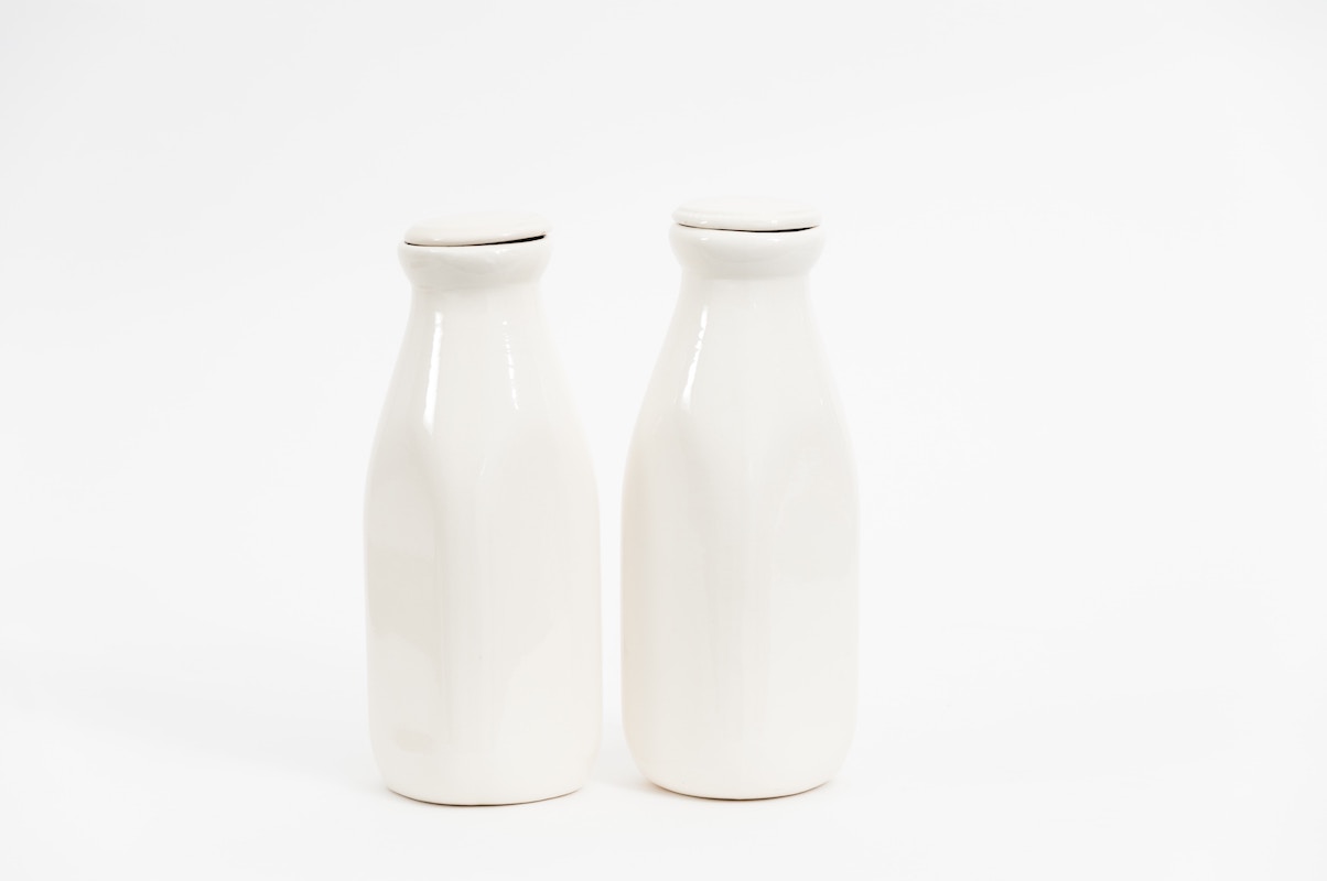 botellas de leche